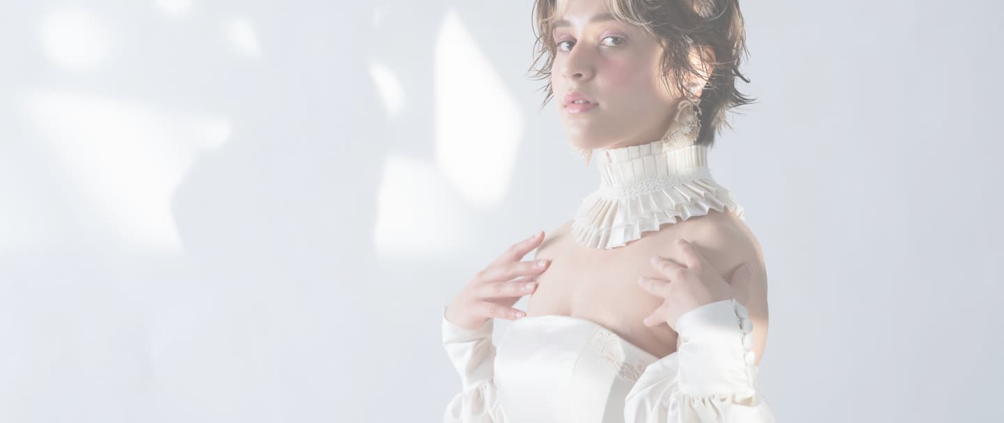 LEDライティングとストロボを使用したをポートレート（中之島）